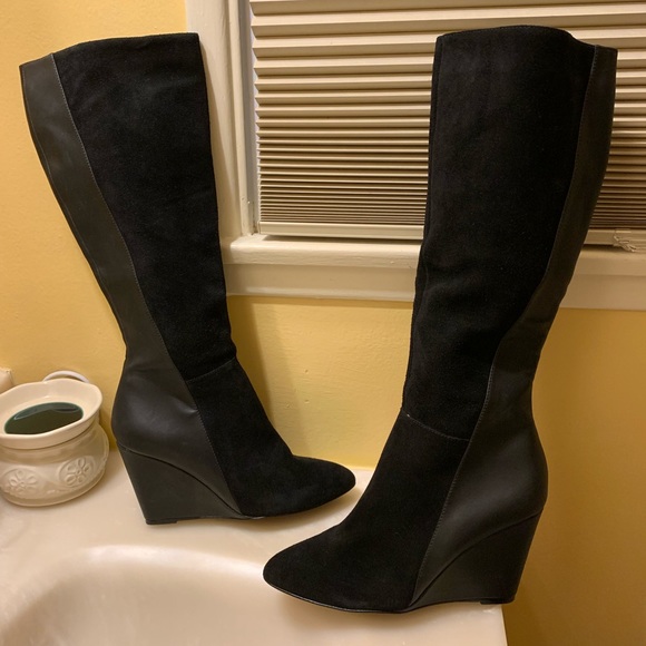 charles david wedge boots